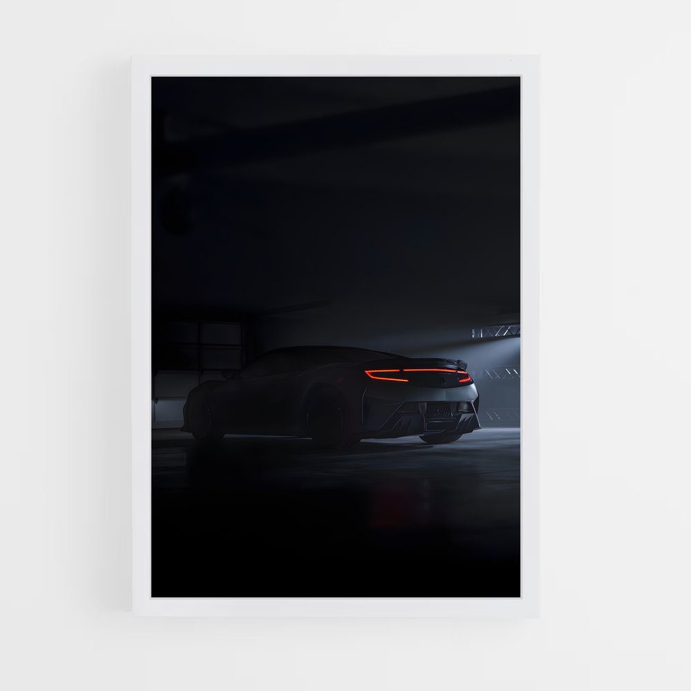 Poster Parking Étoilé – affiche Honda (vue 3)